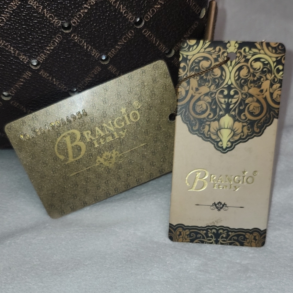 Brangio Italy Bag w/long strap - Picture 2 of 15